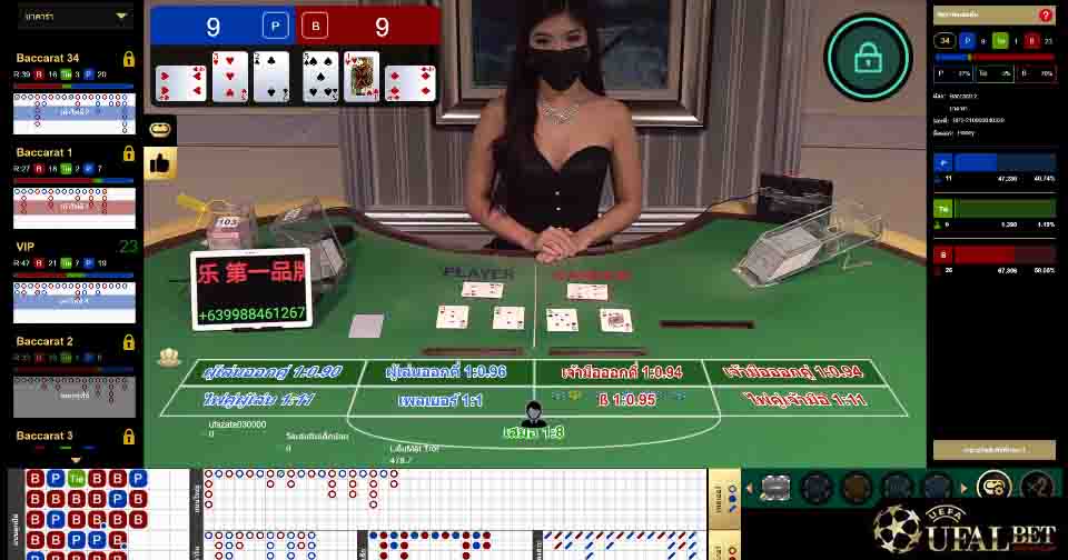 ค่าคอมมิชั่น ไพ่บาคาร่า